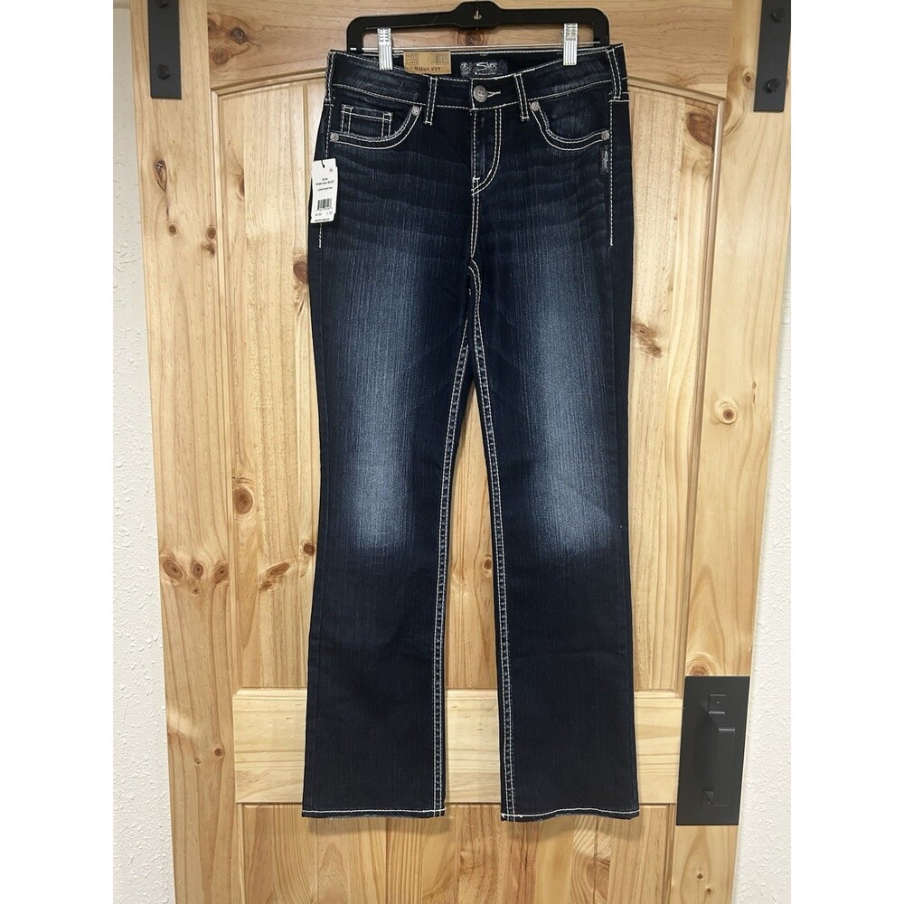 Silver Jean Co Suki Women’s Jeans 30 X 33 High Rise Relaxed Hip Thigh Bootcut